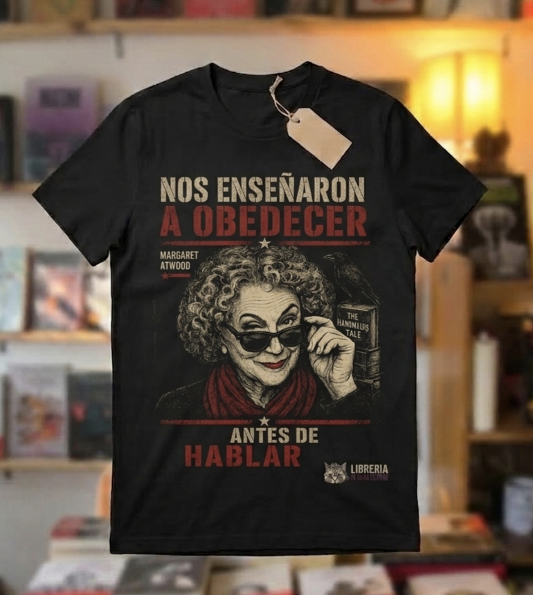 Playera Margaret Literaria del Gato Lector