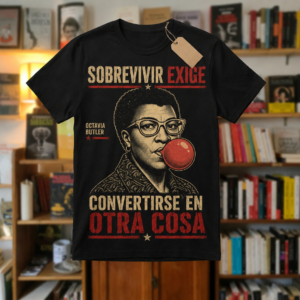 Playera Butler Literaria del Gato Lector