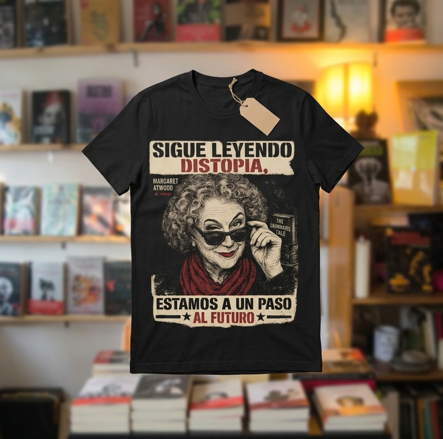 Playera Margaret Literaria del Gato Lector